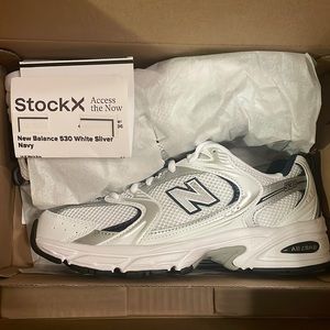 New Balance 530 White/Silver/Navy
